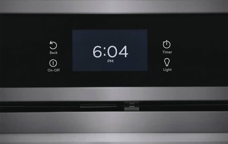 frigidaire-black-stainless-oven-GCWS3067AD-control-clock.jpg